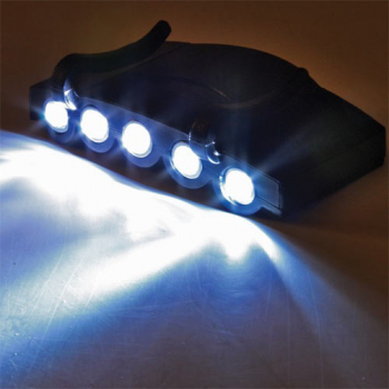Lanterna LED para boné JSP ou capacete033