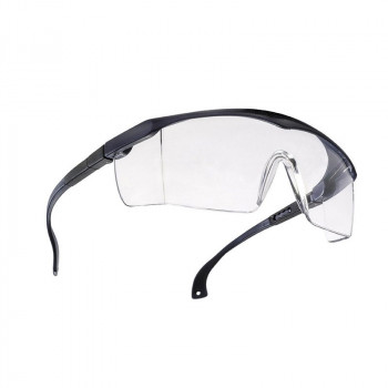 Óculos de segurança com hastes extensíveis e inclináveis
