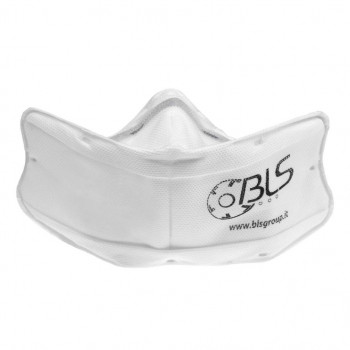 Máscara BLS FFP2 sem válvula suporte cabeça (caixa 10uds)