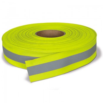 Cinta reflectante amarillo fluor para coser