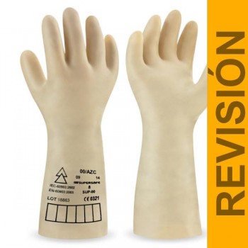 Revisión guantes dieléctricos