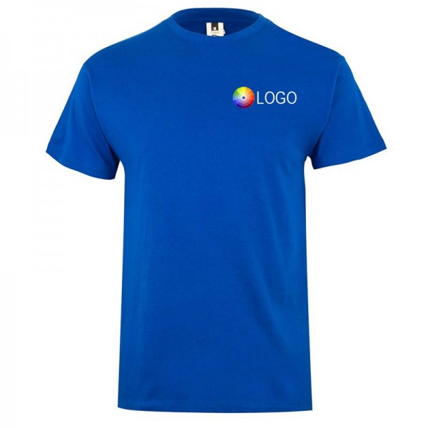 Camiseta personalizada con logo en el pecho