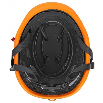 Interior casco Climax Makalu naranja