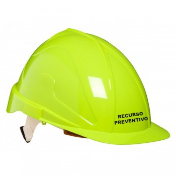 Casco de obra recurso preventivo