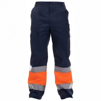 Pantalón de trabajo U-POWER azul marino, negro T XL