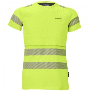 Camiseta refrigerante Inuteq Bodycool de alta visibilidad color amarillo