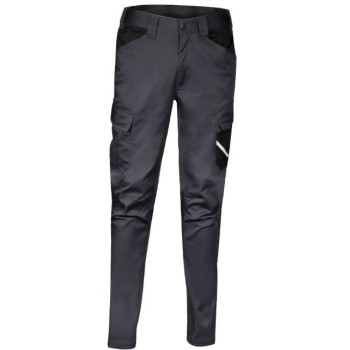 Pantalón de trabajo Cofra gris oscuro con bolsillos