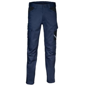 Calça de trabalho Cofra em azul marinho