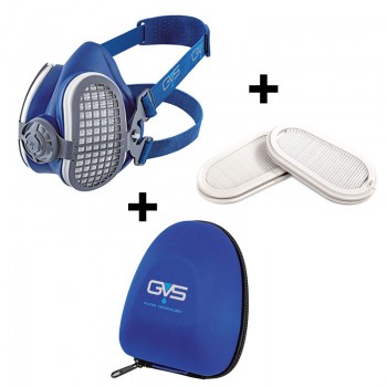 Pack de protección respiratoria GVS Elipse con filtros P3 y funda
