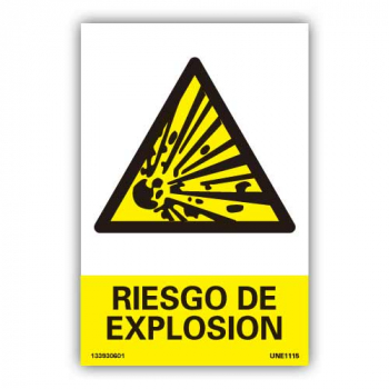 Sinal "Perigo de Explosão"20