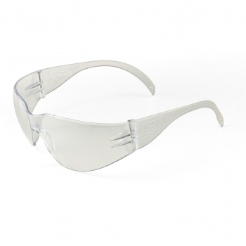 Óculos de segurança com lente transparente