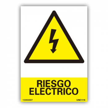 Placa "Riesgo Eléctrico"