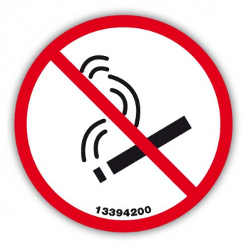Señal Adhesiva "Prohibido Fumar"