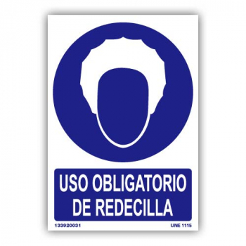 Señal "Uso Obligatorio Redecilla"37