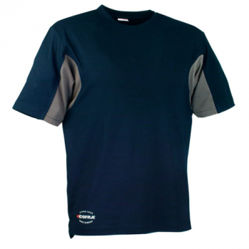 Camiseta Cofra CoolDry azul-marinho/cinza