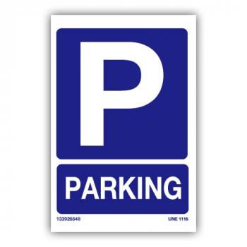 Señal Parking Aparcamiento64