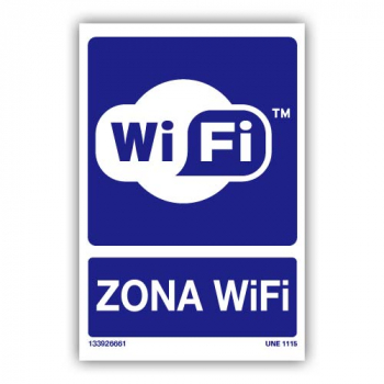 Sinal Obrigatório Zona Wi-Fi