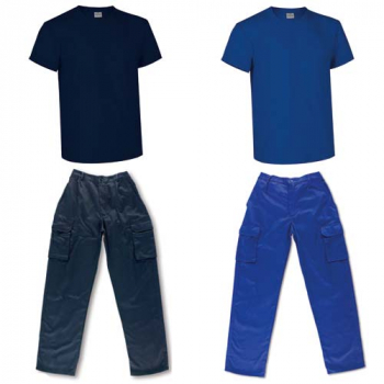 Conjunto económico pantalón y camiseta (2 colores)74