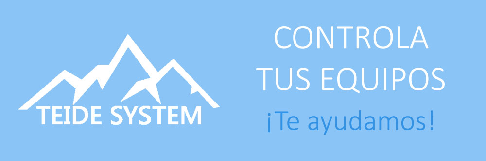 Control de equipos Teide System